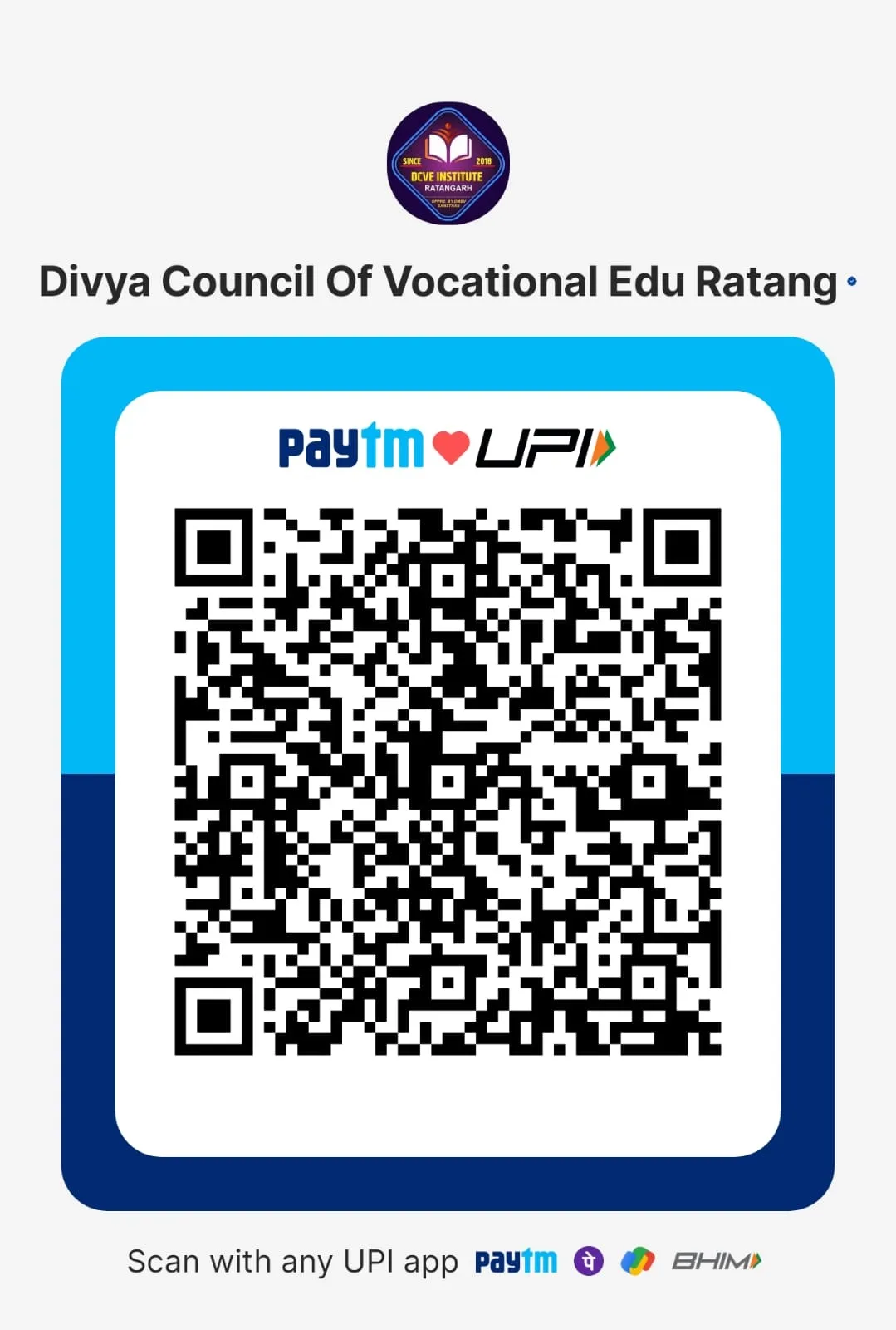Payment QR code